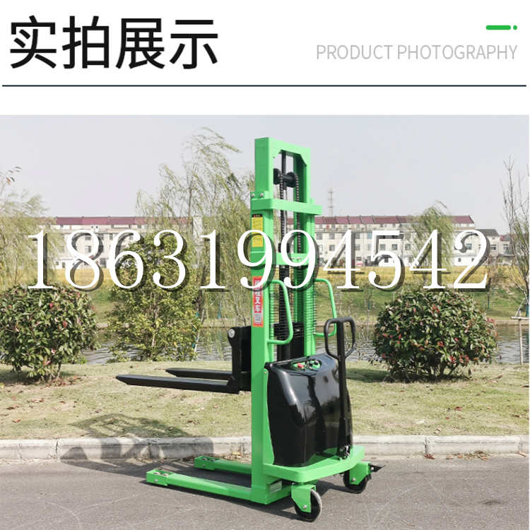 秀水乡电动叉车堆高车液压铲车电瓶1吨2吨站驾步行式小型全自动叉车